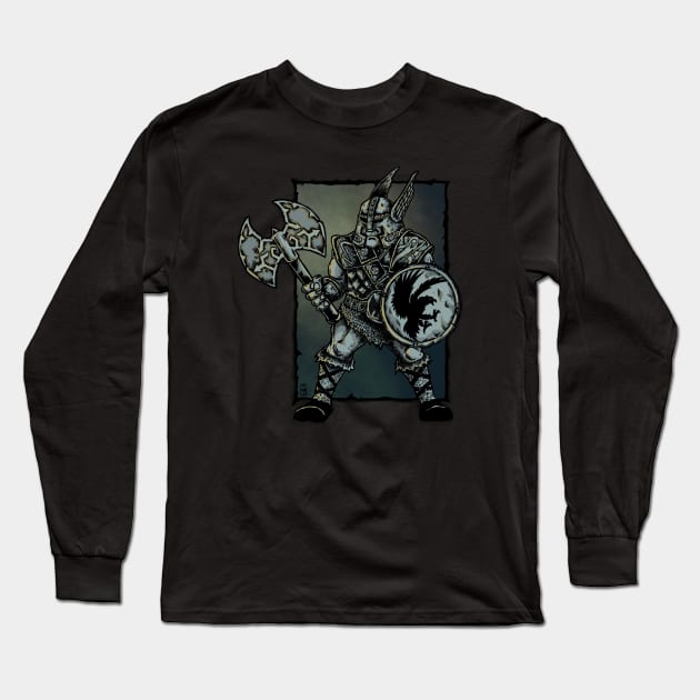 Barbarian Long Sleeve T-Shirt by Spevna